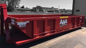 Roll of Dumpster Rental at AAA Sanitation