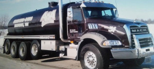 AAA Sanitation Septic Waste Pumping Truck